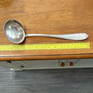 BMF 90 German Silver Plated Soup or Punch Ladle. No Monogram